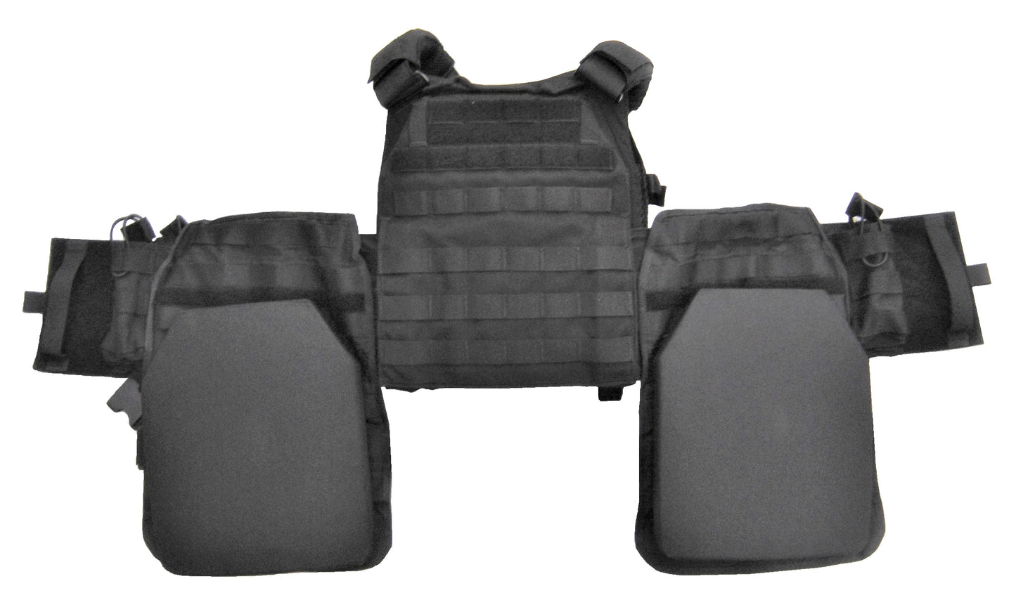 Kogelvrij vest plate carrier 2 grote zijplaten level 4
