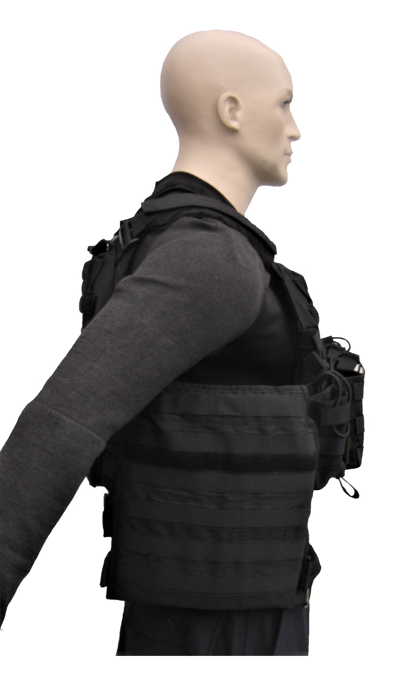 Kogelvrij vest plate carrier 2 grote zijplaten level 4