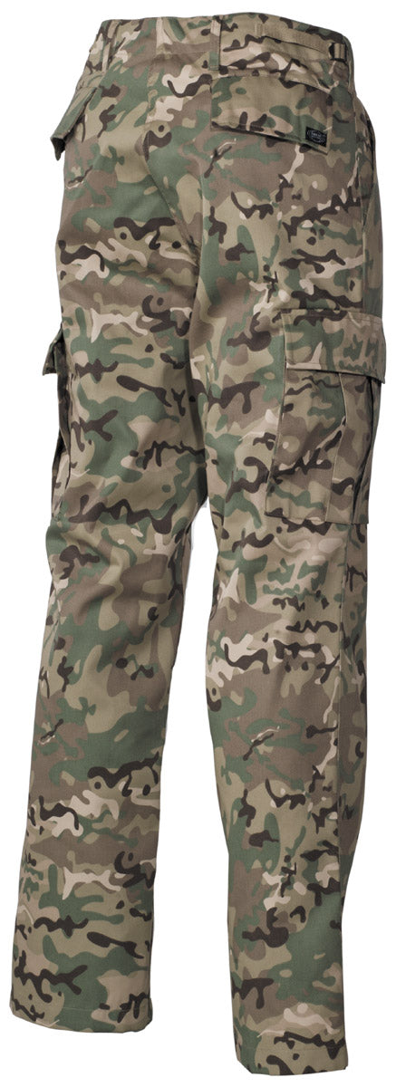 BDU combat broek operation camo multi-terrein