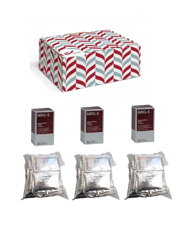 Noodpakket 72 uur noodrantsoen voedsel + water cadeau