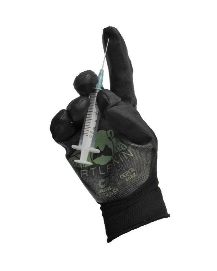 CP-Neon-330-Warp needle-resistant and cut-resistant gloves black