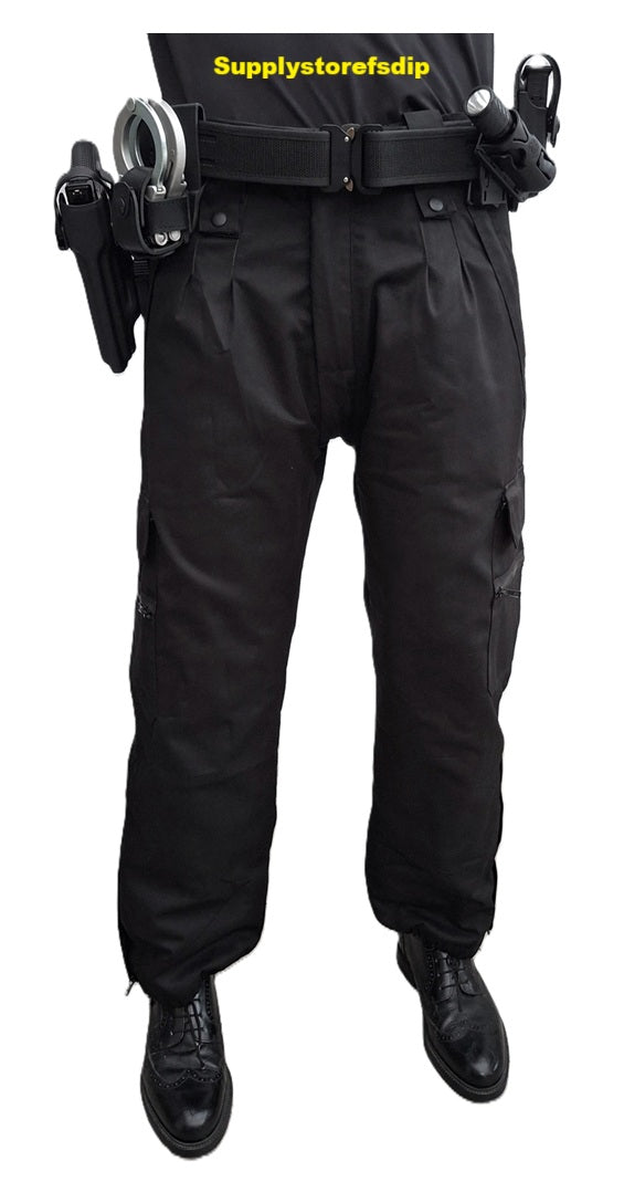 360° Snijwerende security combat broek waterafstotend zwart