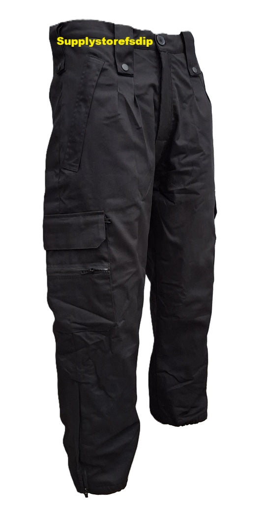 360° Snijwerende security combat broek waterafstotend zwart