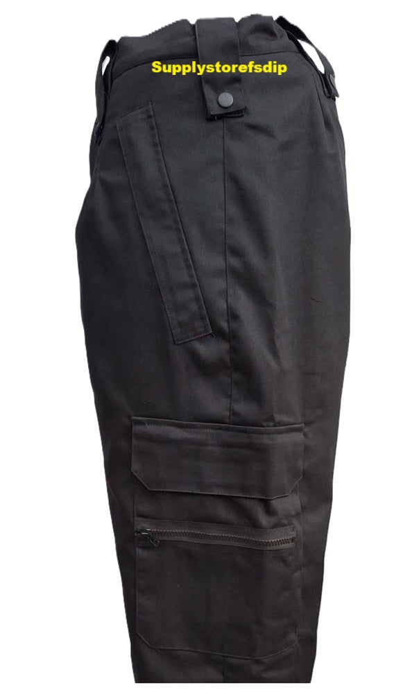360° Snijwerende security combat broek waterafstotend zwart