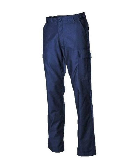 Blauwe cipiers broek lichte beveiligingsbroek security combat cargo broek