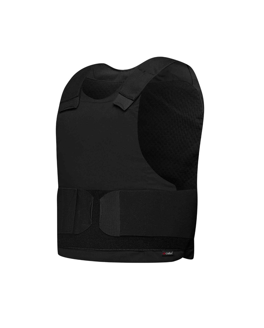 Discreet kogelvrij vest Delta klasse 3+ 3A zwart met superlichte harde platen PGD