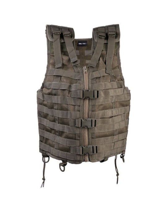 Tactical Load Bearing Vest oliv net versie