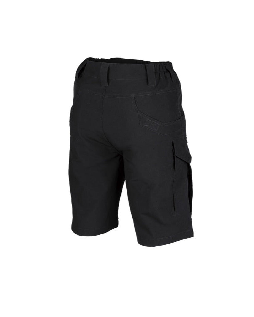 Elastische tactische zwarte combat short