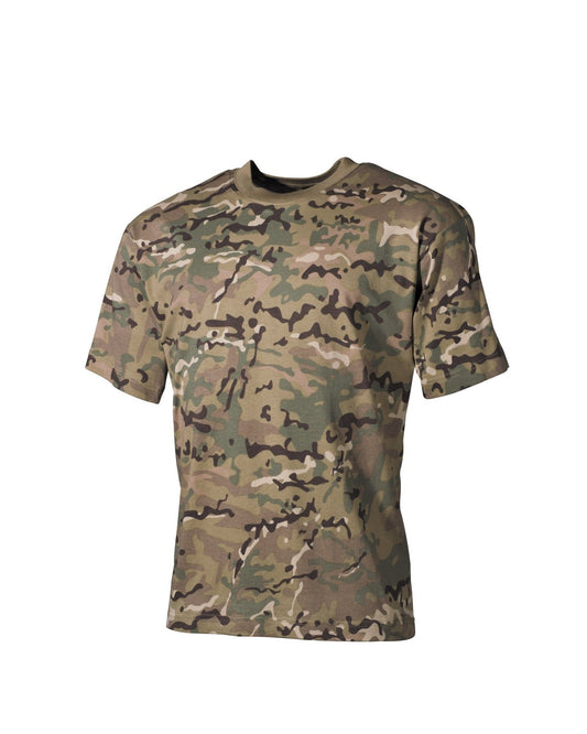 Kinder T-Shirt operation-camo multi terrein 140-145 g/m²