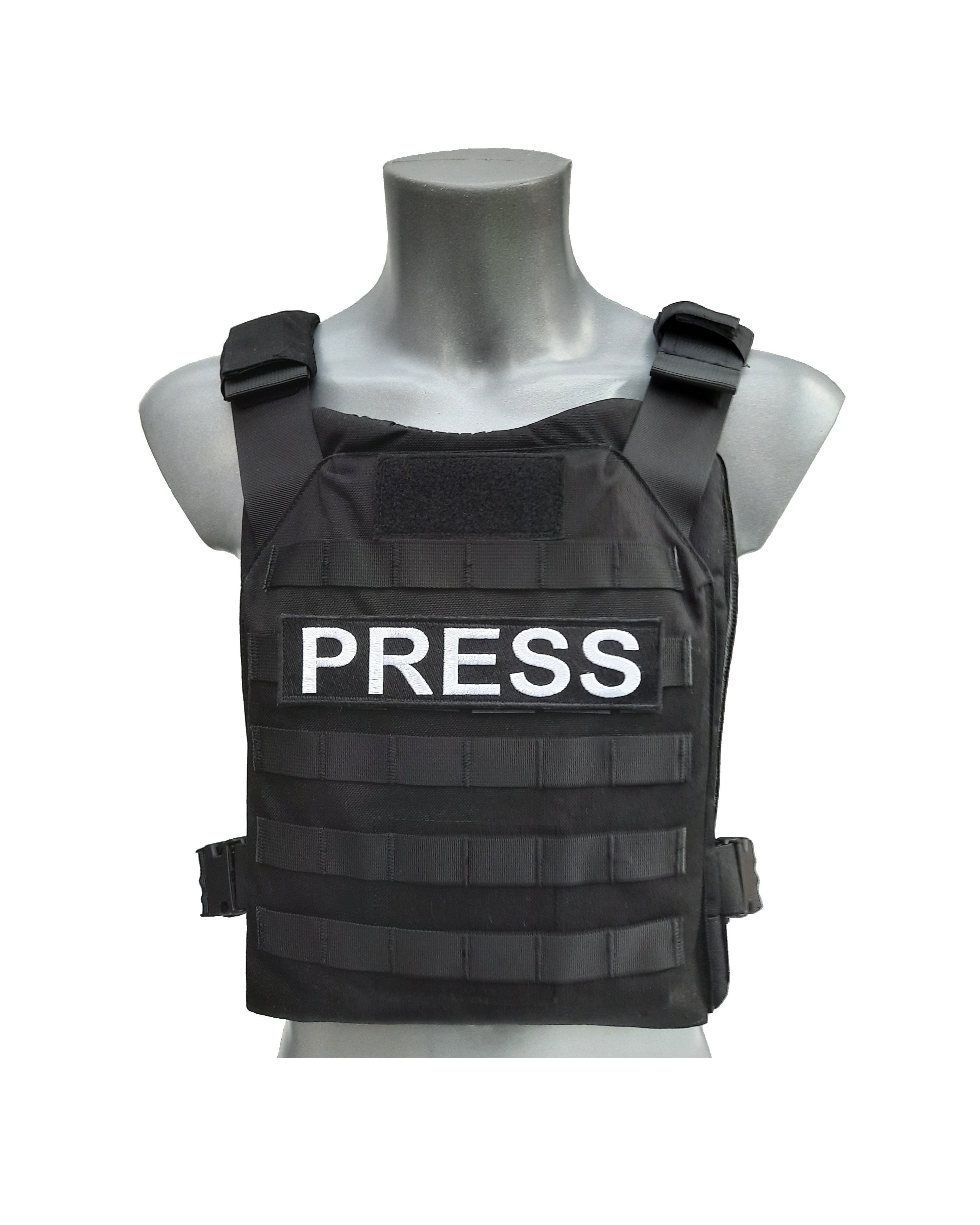 2AFTER1 Écusson Press 5"x2" Body Armor Veste Tactique Brodé Nylon