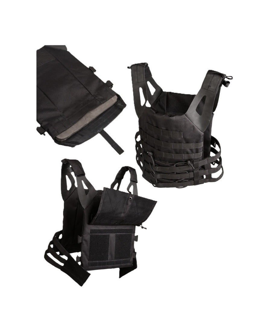 Tactische plate carrier hoes minimalist Gen.II zwart