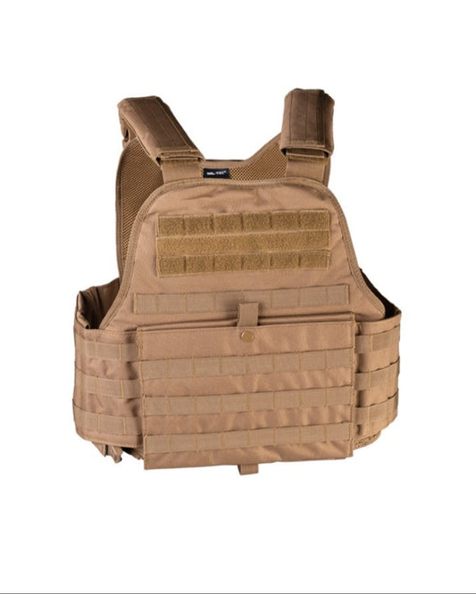 Tactische plate carrier hoes coyote