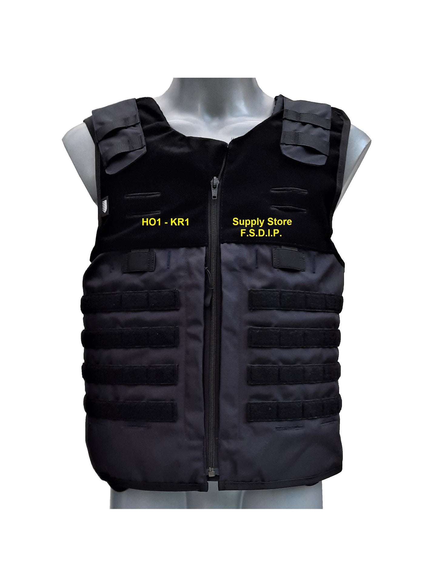 Kogelwerend vest politie FED België Molle H01-KR1 Sioen blauw