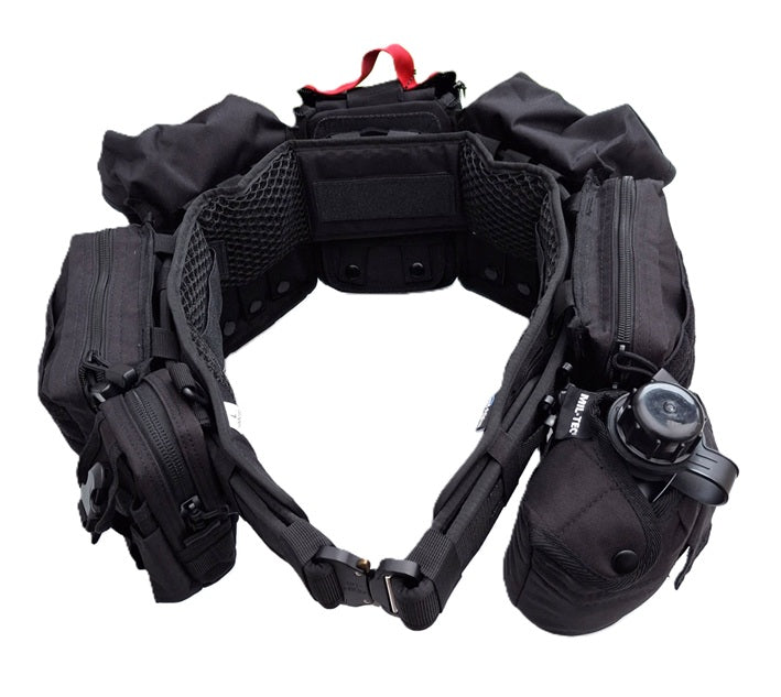 Noodpakket 72 uur survival riem compleet Large 110 cm gewatteerde PLB belt
