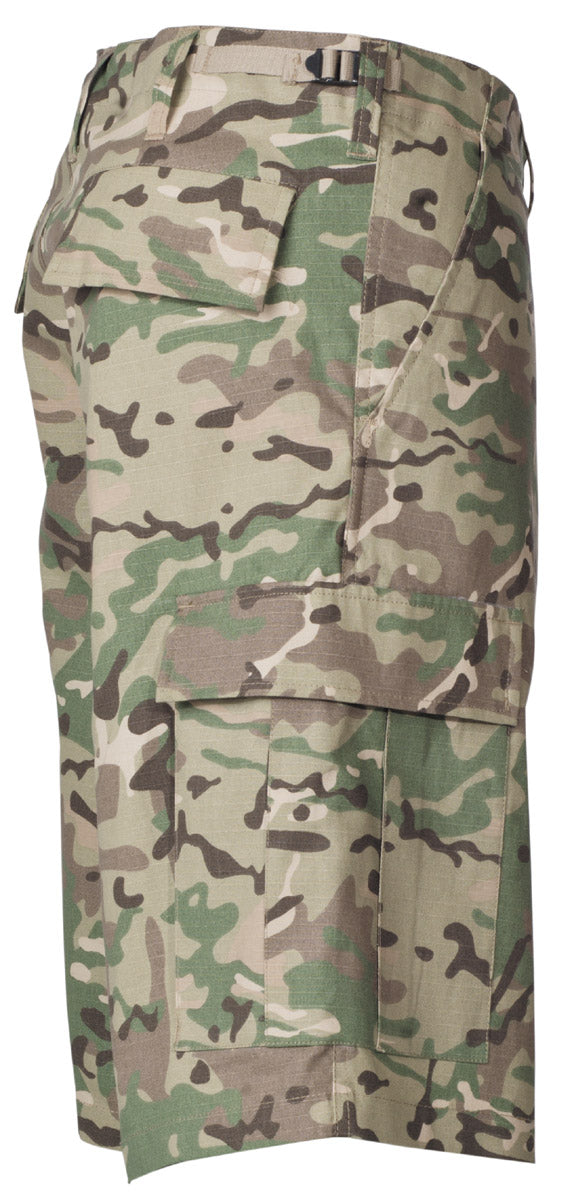 US Bermudas short BDU Rip Stop operation-camo multi-terrein