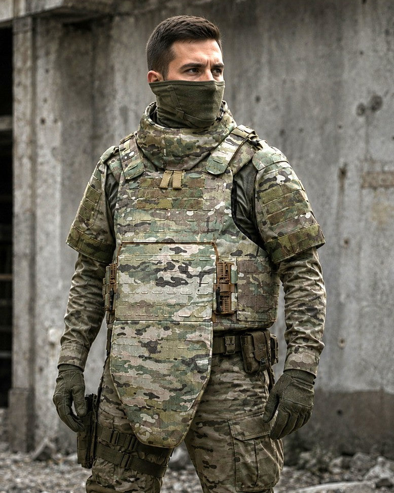 Militair Kogelwerend Vest 3A Multicam Leger Maximale Bescherming