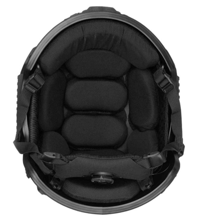 Zwart PGD ARCH High Cut kogelwerende helm met dial systeem