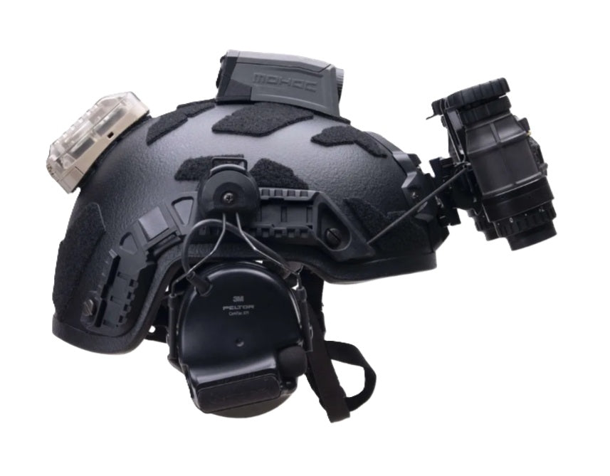 Zwart PGD ARCH High Cut kogelwerende helm met dial systeem