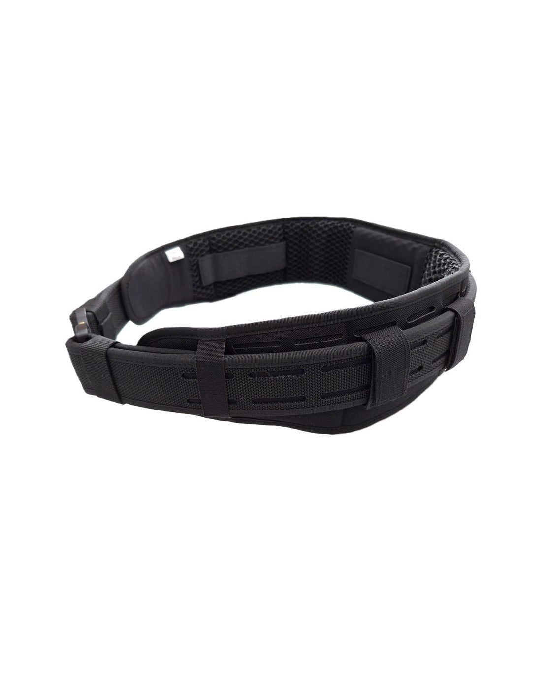 Tactische riem zwart met laser cut padding VBR-Belgium