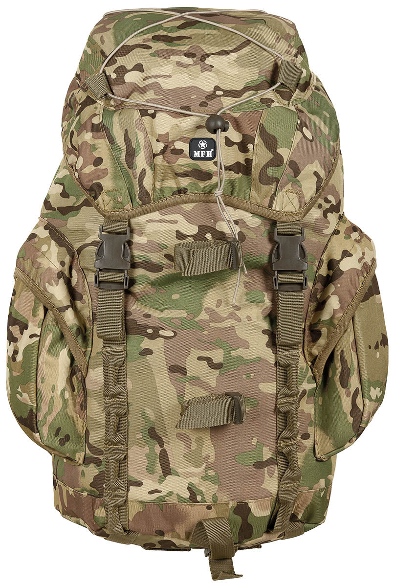Militaire rugzak Recon II 25 l operation-camo middelgrote vluchtrugzak