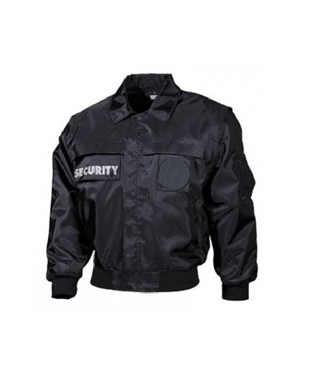 SECURITY jas Heren kleding zwarte korte vest