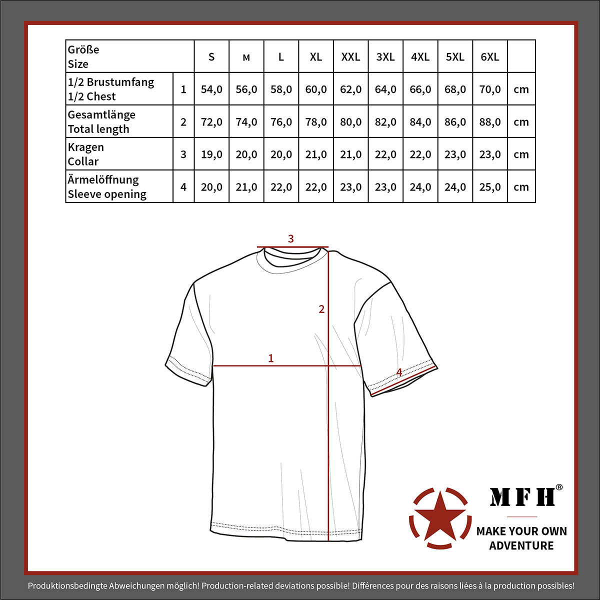 Operation camo multi-terrein T-shirt korte mouwen