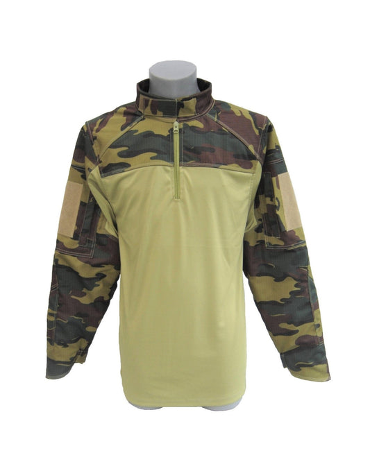 Combat shirt Woodland UBAC snijbestendig defensie kleding VBR-Belgium