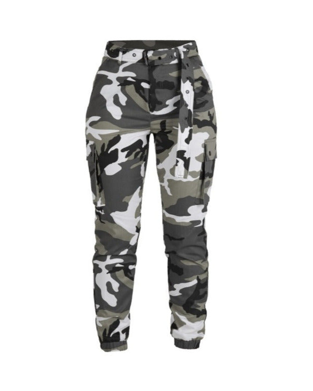 URBAN tactische dames cargo broek stads camouflage