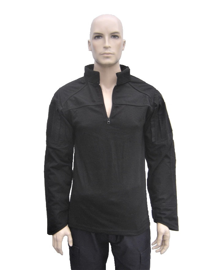 VBR-Belgium UBAC snijwerend combat shirt zwart Politie / Bewaking