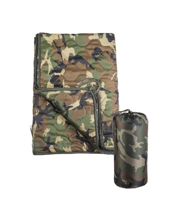 Woodland multifunctionele poncho voering deken of slaapzak