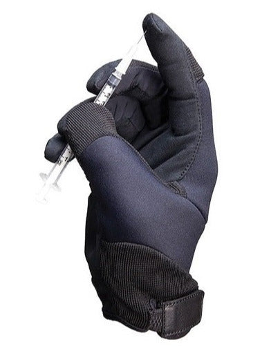 <tc>Alpha Turtleskin police gloves needle puncture proof cut resistant</tc>