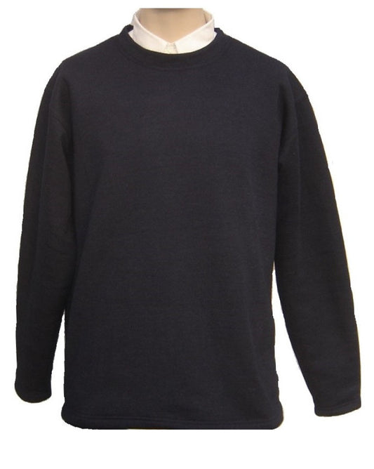 Blauwe steekwerende en brandvertragende trui sweater VBR-Belgium