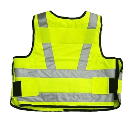 Helios geel high visibility fluo kogelvrij vest HO1-KR1 Sioen