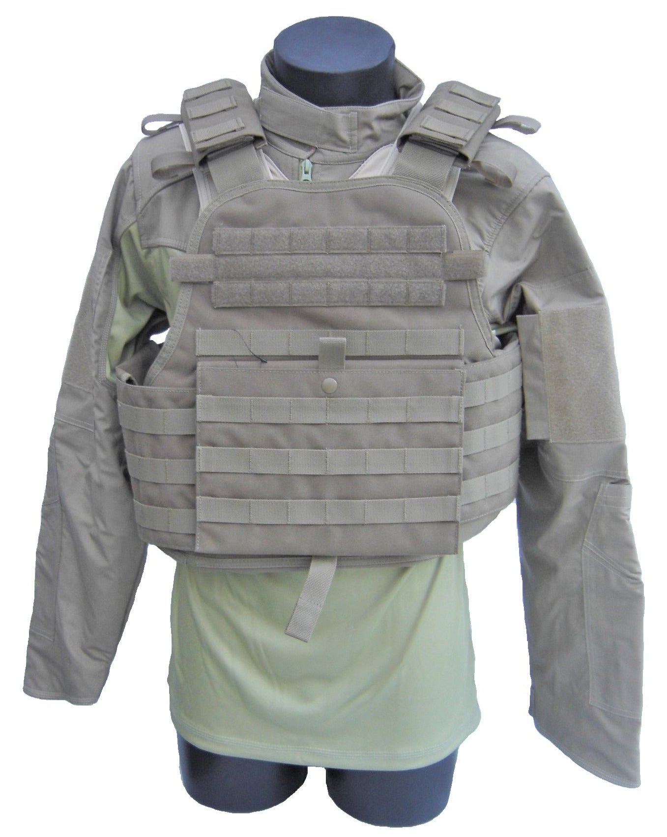 Operator level 3A Pollux coyote bulletproof vest UBAC shirt