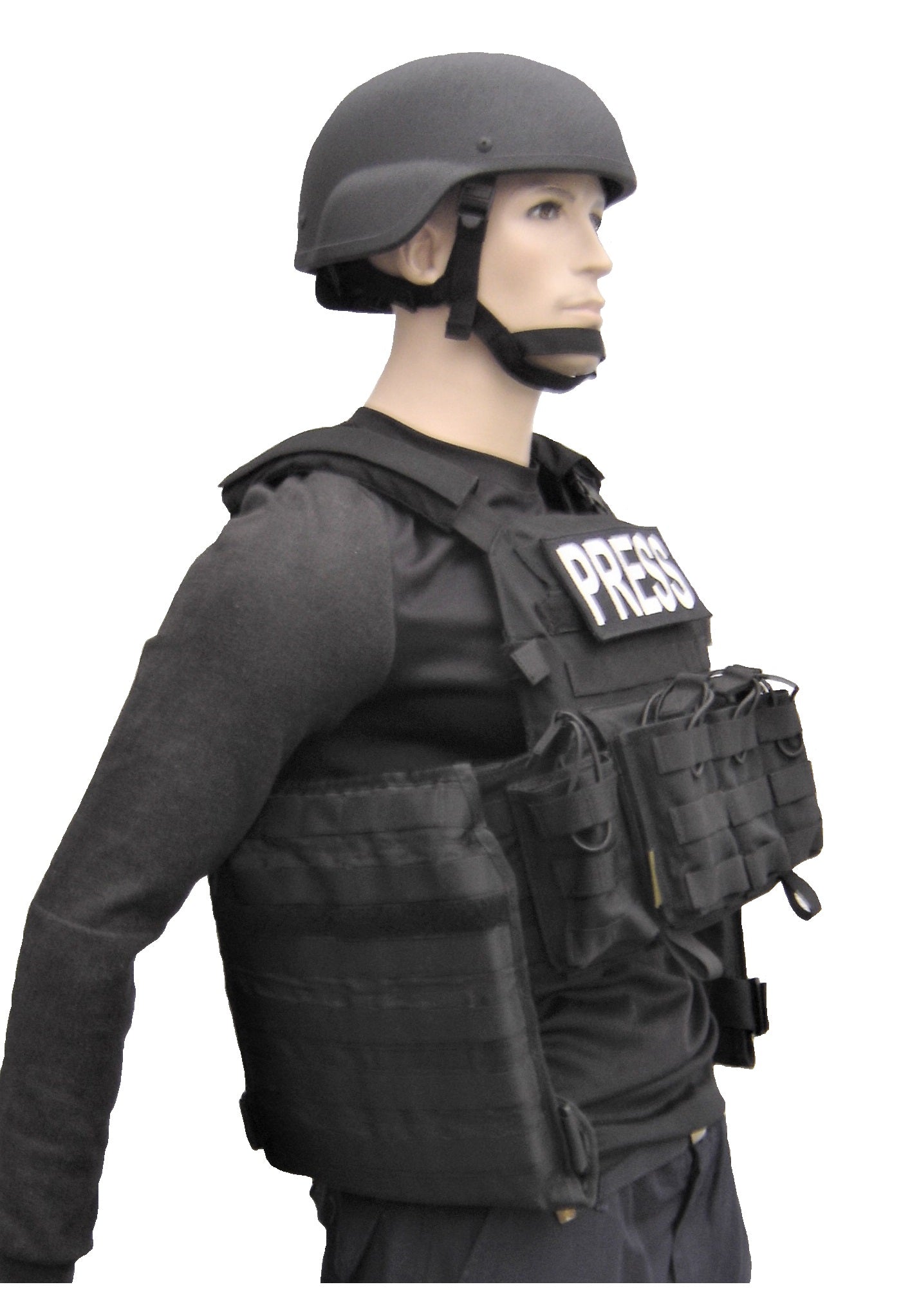 Bulletproof vest PRESS plate carrier 4 large side plates level IV