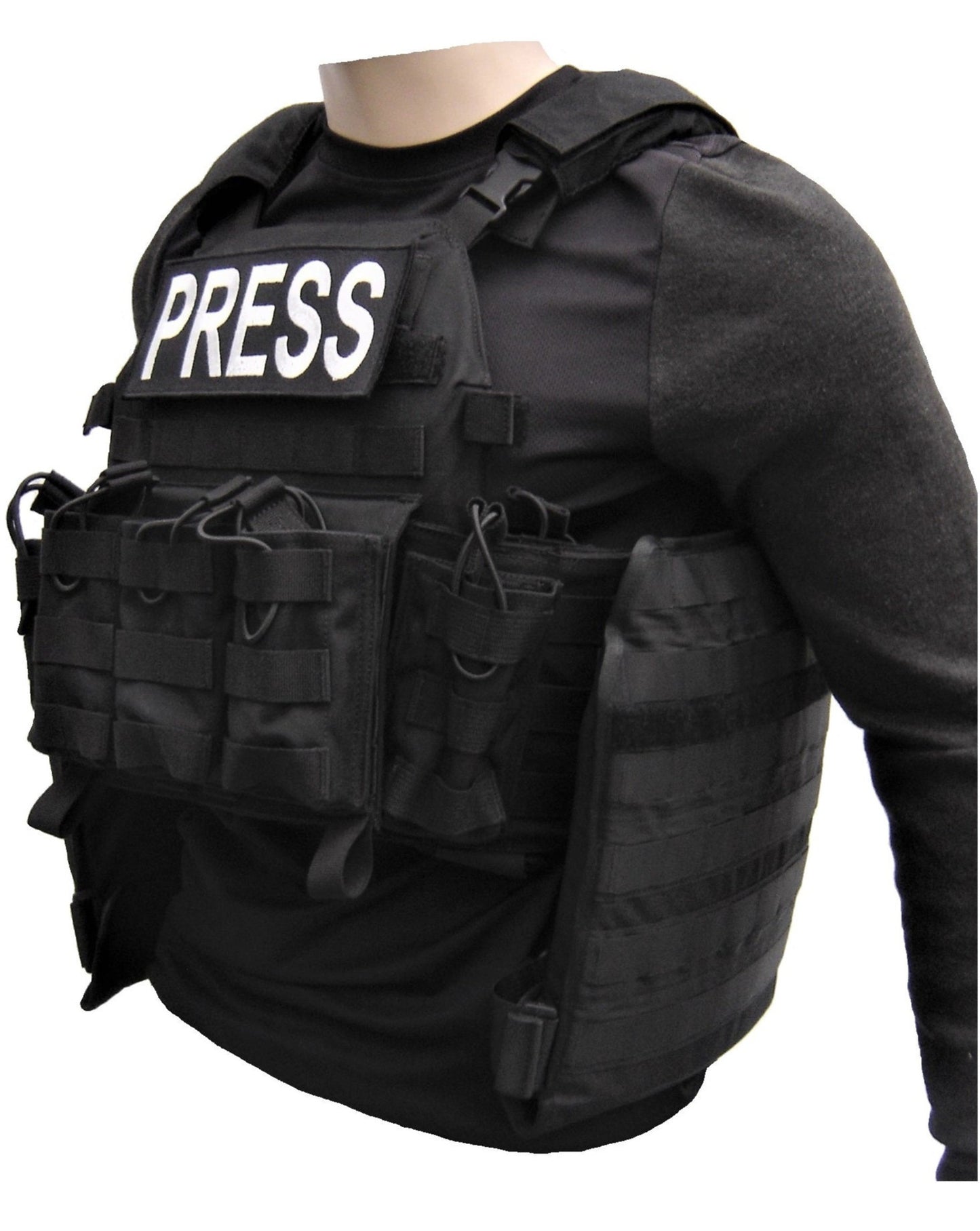 Kogelvrij vest PRESS plate carrier 4 grote zijplaten level IV