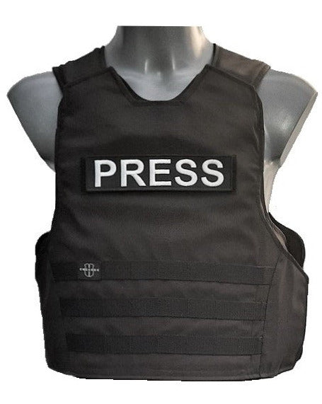 Rhino PRESS bulletproof vest class NIJ 4 SA+ with NIJ-3A black (04)