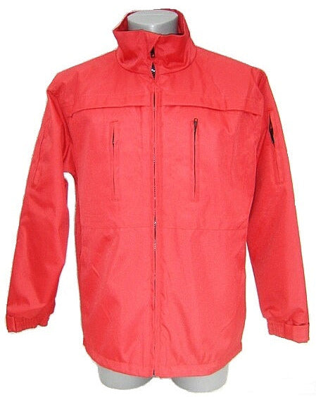 Cut resistant raincoat red football red jacket VBR-Belgium