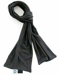 Cut resistant and stab resistant scarf 20x150cm Aramid black ACA