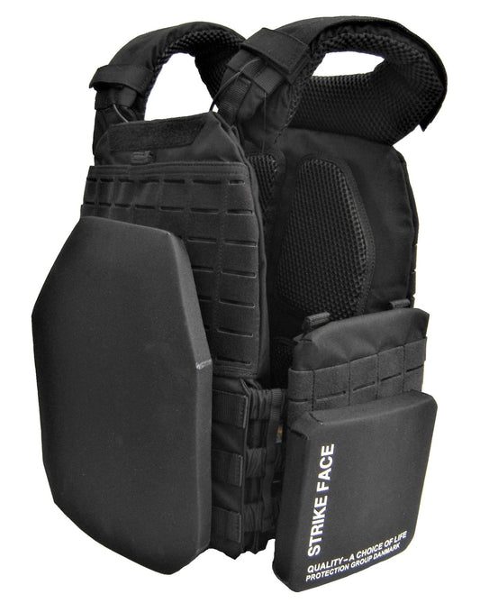 5.11 TacTec plate carrier NIJ-4 Stand Alone with side plates black body armor (04)