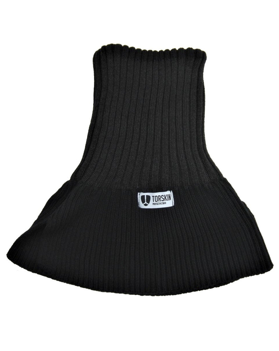 Cut resistant loose turtleneck TORSKIN black neck warmer