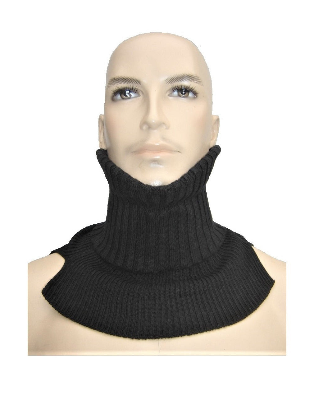 Cut resistant loose turtleneck TORSKIN black neck warmer