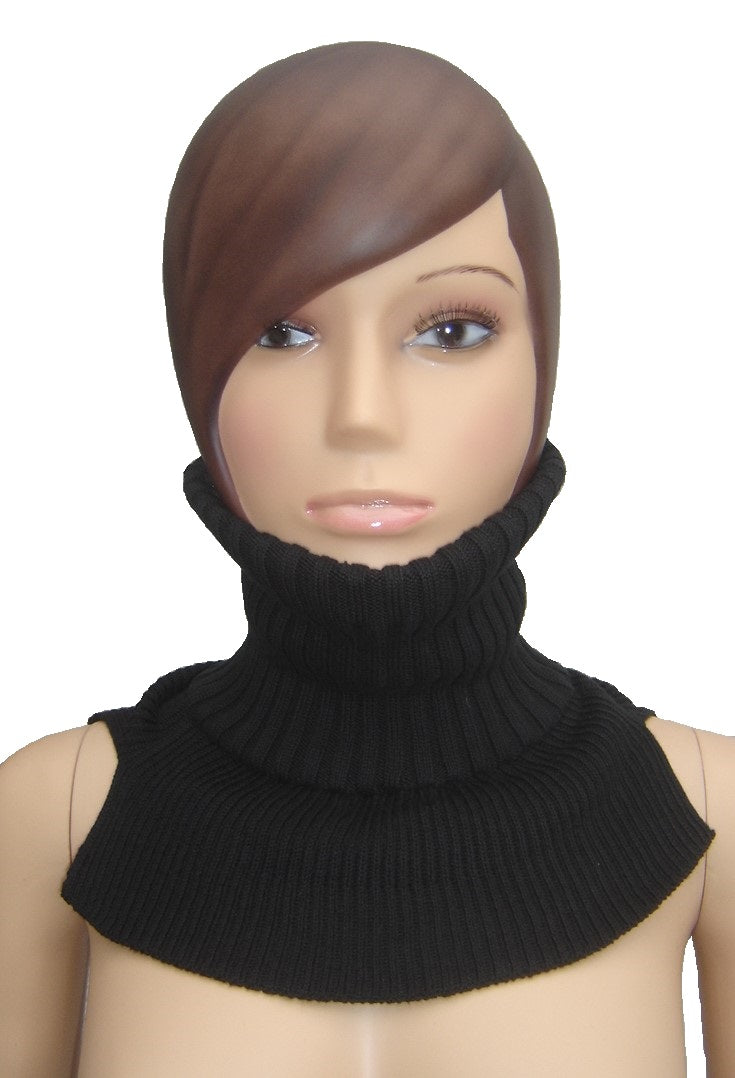 Cut resistant loose turtleneck TORSKIN black neck warmer