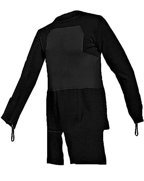 <tc>Combat shirt black UBACS cut resistant defense clothing Torskin</tc>