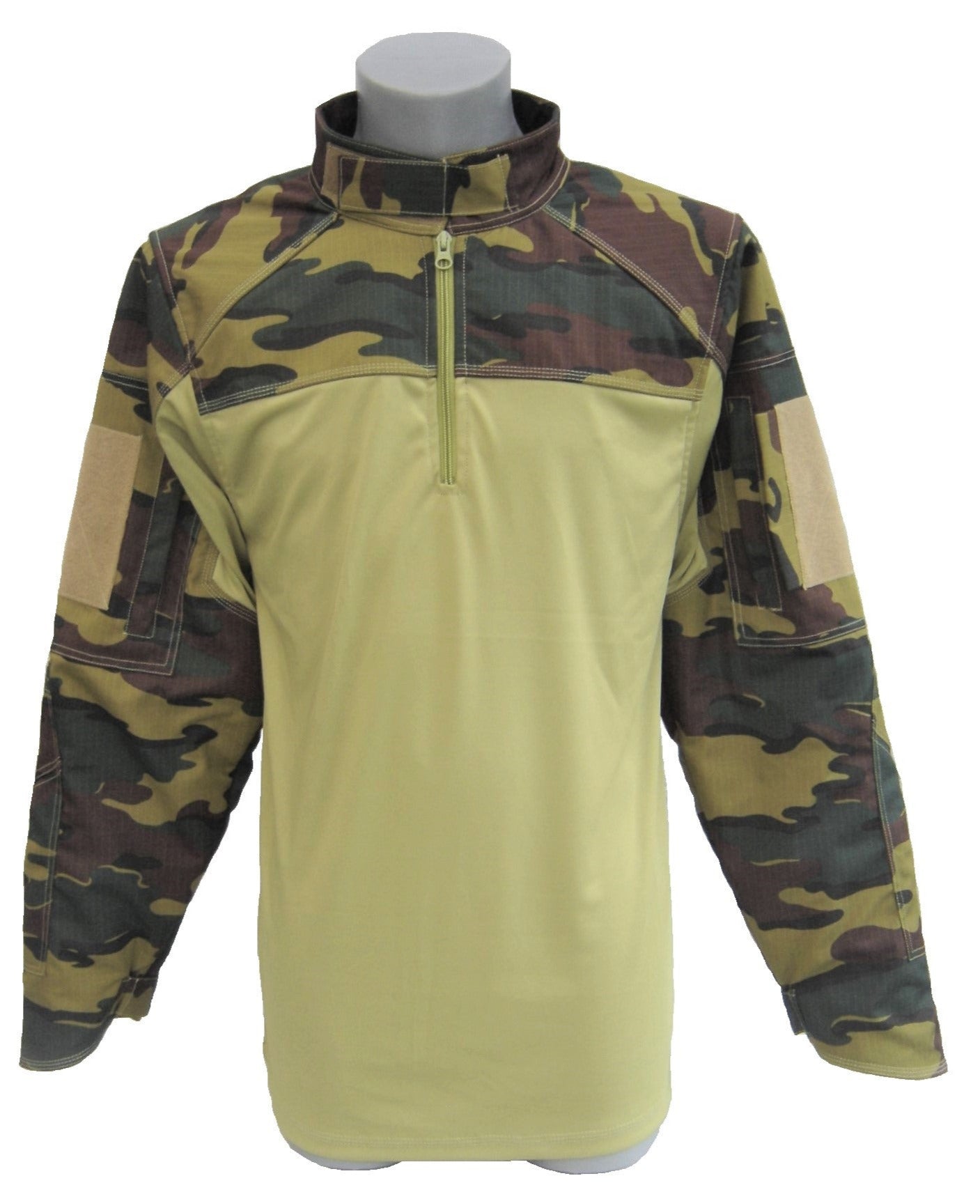 Combat shirt Woodland UBAC snijbestendig defensie kleding VBR-Belgium