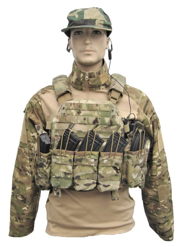 <tc>Warrior Multicam DCS AK 7.62 military grade plate carrier level NIJ 4 </tc>