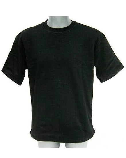 <tc>Schwarzes schnittfeste schnittschutz T-Shirt kurzen Ärmeln VBR Belgien</tc>