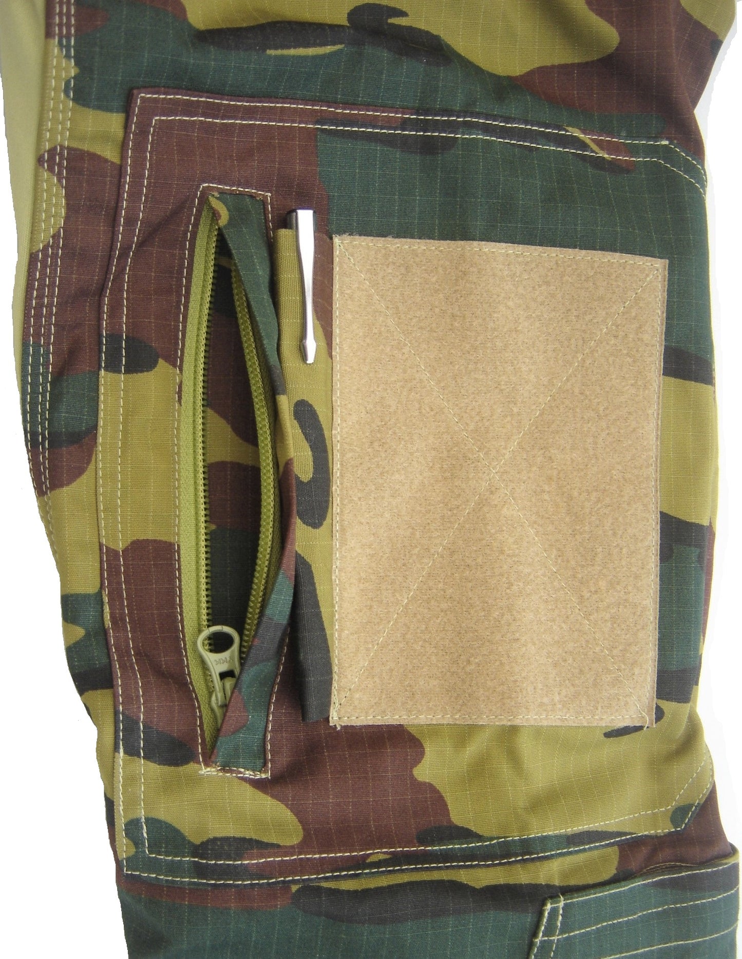 <tc>Combat shirt Woodland UBACS cut resistant defense clothing VBR-Belgium</tc>